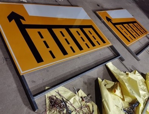 营口营口道路施工标志牌 养护专用标志牌